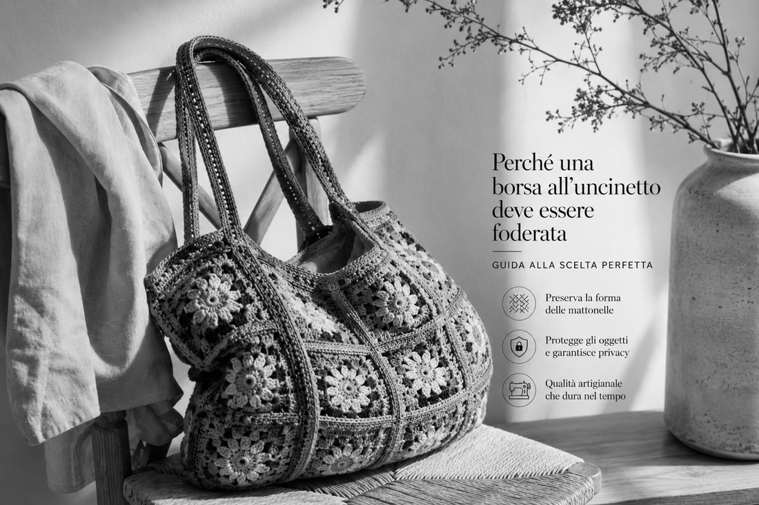 Perché una borsa all'uncinetto deve essere sempre foderata: guida alla scelta perfetta